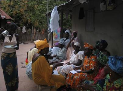 Women training Cameroon